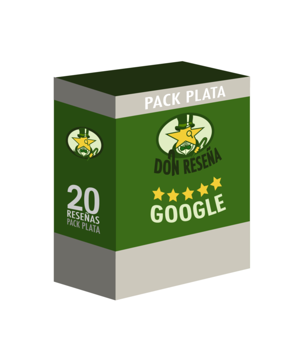 Pack Plata 20 Reseñas