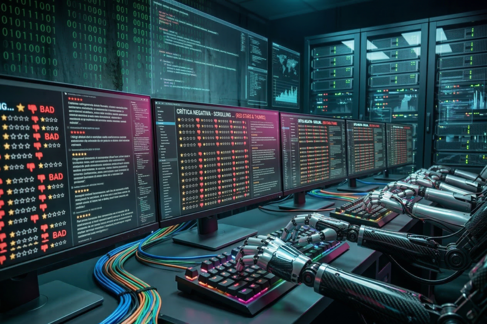 pagina para que bots dejen malas reseñas google